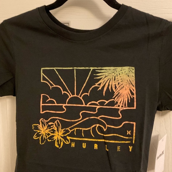 Hurley TALLIE PERFECT CREW TEE size XSMALL - Picture 3 of 7